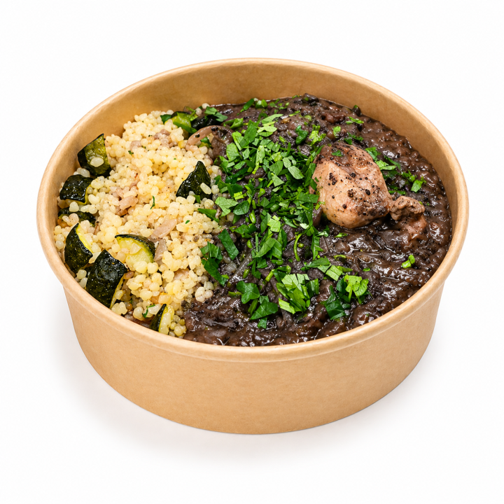 Chicken pot  and caramelized onions with Sumac