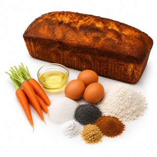 Gateau de carotte aux épices